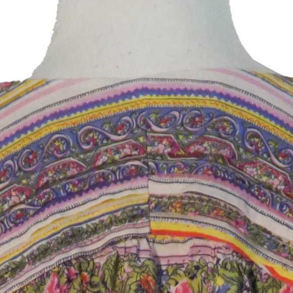 Maeve Anthropologie Ceresco Floral-Print Peasant Blouse - Picture 7 of 12